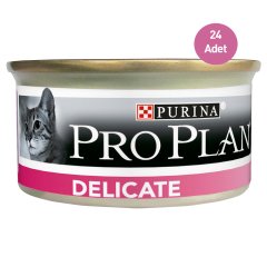 Proplan Delicate Cat Hindili Kedi Yaş Mama 85 gr x 24 Adet