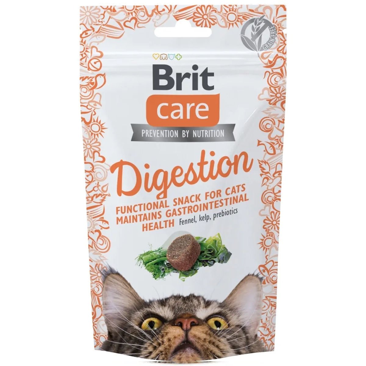 Brit Care Functional Cat Snack Digestion 100 Gr Kedi Ödülü