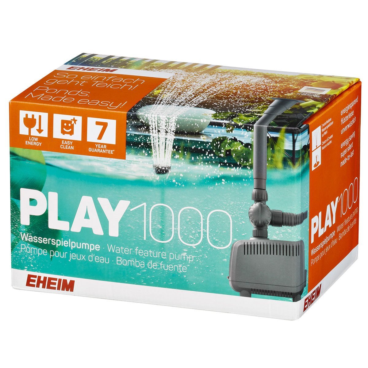 Eheim Pond Play 1000 1.2m 870 L/h 9 W