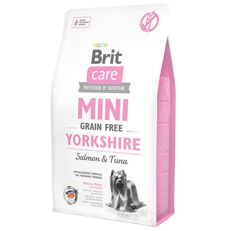 Brit Care Mini Yorkshire Terrier Tahılsız Somonlu 2 Kg Köpek Maması