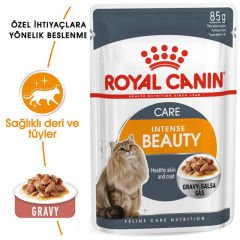 Royal Canin Intense Beauty Gravy Pouch 85 gr