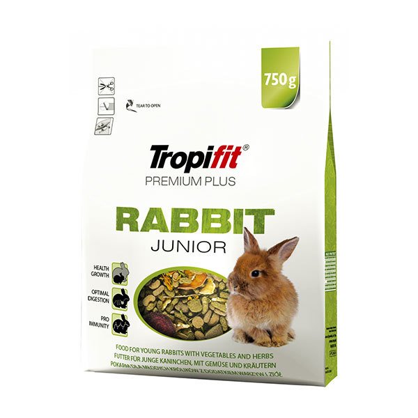 Tropifit Premium Plus Yavru Tavşan Yemi 750 Gr