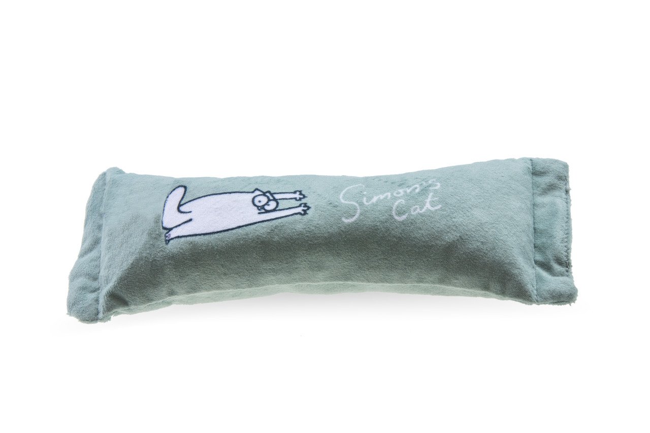 Karlie Gri Peluş Simon's Cat Kemik Kedi Oyuncağı 25 x 5 x 5 cm