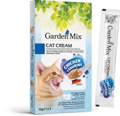 Garden Mix Kedi Krema Ödül Tavuklu Taurinli 15 gr x 5 adet