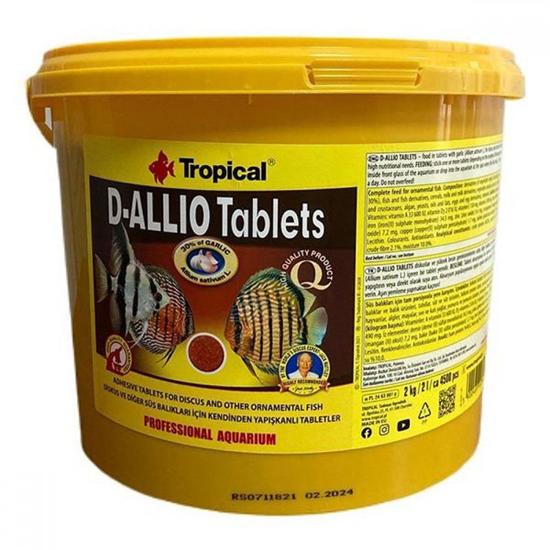 Tropical D-Allio Tablets 2 kg 4500 adet