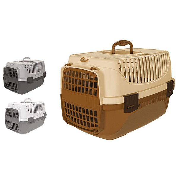Plastart Plastik Kapılı Kedi Köpek Taşıma Çantası No-2 36,5 x 55 x 33 Cm