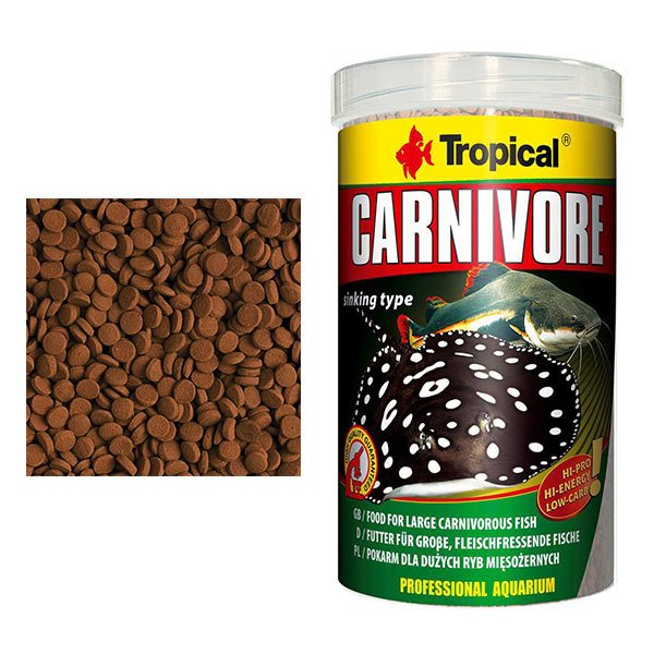 Tropical Carnivore Tablet Yem 100 gr-Açık Yem