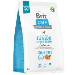 Brit Care Dog Grain Free Junior Large Breed Salmon 3 Kg Yavru Köpek Maması