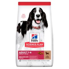 Hills Kuzu Etli Pirinçli Orta Irk Yetişkin Köpek Maması 2.5 Kg