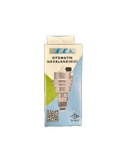 ECA Otomatik Purjör Havalandırıcı - Çekvalfli - 1 Kutu 40 Adet - 1/2'' - 120 °C