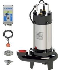 Sumak SBRT19/2 Bıçaklı Foseptik Dalgıç 1,8 HP / 2'' -380V