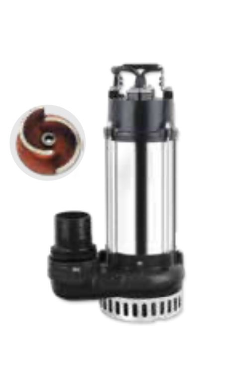 İmpo V2200 - 3 HP  Dalgıç Pompa 380 V - Atık Sular için-3'' Çıkışlı