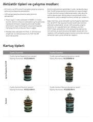 Honeywell VCZZ1000/U  (2 Yollu Gövdenin Yedek Kartuşu)
