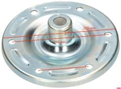 Nema Borulu Flanş Kapağı - 265x4 mm 1 1/4'' Borulu- Nema