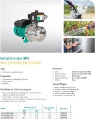 WILO Control SPS 4-44 Fluid Kont. Hidrofor 4 Kat-10 Daire