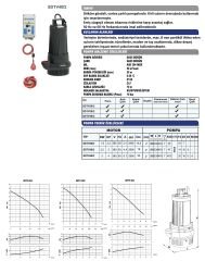 Sumak SDTV40/2 Döküm Fos. Pompa - 4 HP - 2'' Çıkışlı-25 metre