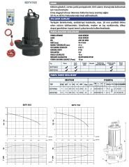 Sumak SDTV75/2 Döküm Drenaj Pompa - 7,5 HP - 2'' Çıkışlı - 42 metre