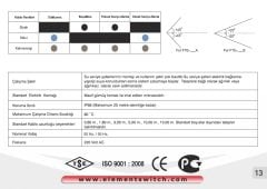 Element Seviye Flatörü FTE-300 TTR - 3 metre