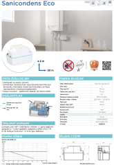 SFA Sanicondens Eco - 2,2 Litre Hazneli -  Alarm Çıkışı Yok