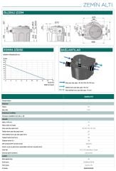 SFA Sanifos 110 Fos. Tah. İstasyonu - 110 Litre