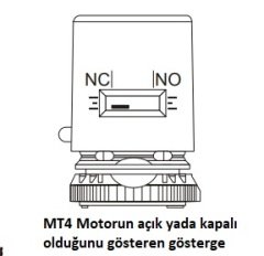 Honeywell MT4-230-NC  FanCoil Motor - 220V-Normalde Kapalı - Strok 4 mm