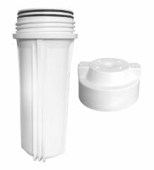 Esli 10” Mat Beyaz Housing 1/4'' Çift Contalı-22000110