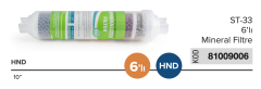 Esli 6'lı Mineral Filtre HND 10'' - 81009006 Çubuklu