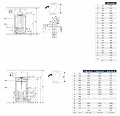 Buderus 160 Lt  Boyler - SNB 160 W
