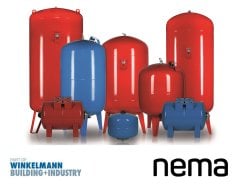 Nema NEX 140 - Dik Tank 10 Bar - 140 Litre
