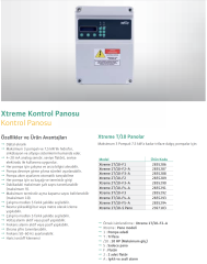 Wilo XTREME 2M/3-F2  Monofaze İkili Pompa Panosu 220V