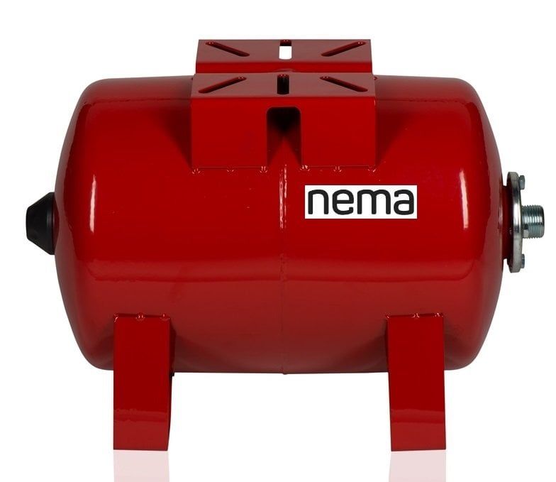 Nema NEQ 100 - Yatık Tank 10 Bar - 100 Litre