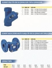 Element Toplu Çekvalf DN150 - 6'' Flanşlı ELT-PF-600