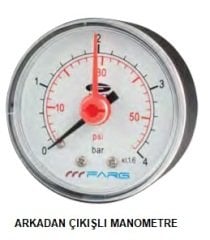 Farg 503 - 1/2'' Oto. Kazan Doldurma Vanası - Manometreli  (0,2-4 Bar)