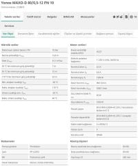 Wilo Yonos Maxo D 80/0,5-12 İkiz Sir. Pompası - DN80 - 36 cm