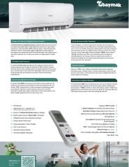 Baymak Elegant Plus 12 A++ 12 000 Btu İnverter Klima (MD)