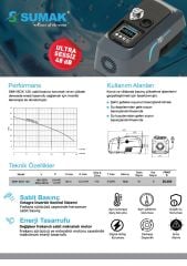 Sumak SMH BOX 120 Fre. Konvertörlü Hid. 1,2 Hp