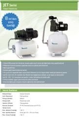 Baymak Jet 112 M Hidrofor - 50 Litre - 7 kat / 7 daire