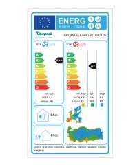 Baymak Elegant Plus UV 09 A++  9000 Btu İnverter Klima (MD)