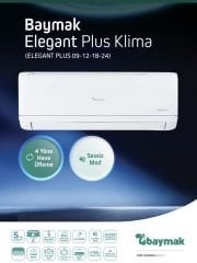 Baymak Elegant Plus 24 A++  24 000 Btu İnverter Klima (MD)