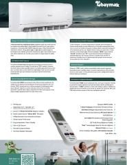 Baymak Elegant Plus 24 A++  24 000 Btu İnverter Klima (MD)