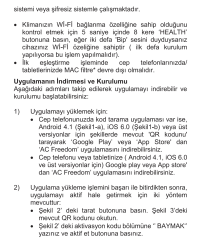 Baymak Elegant Prime/Plus UV Klimalar için Wifi Modülü