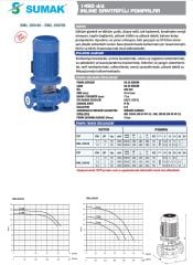 Sumak SML200/40  5,5 kw -Sir. Pom. 2900d/d DN40 - 41 mss