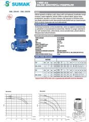 Sumak SML200/40  1,5 kw -Sir. Pom. 1450d/d DN40 - 17 mss