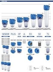 Atlas Filtre Kabı  10'' 3P Senior  1'' Bağlantılı ZA121T640