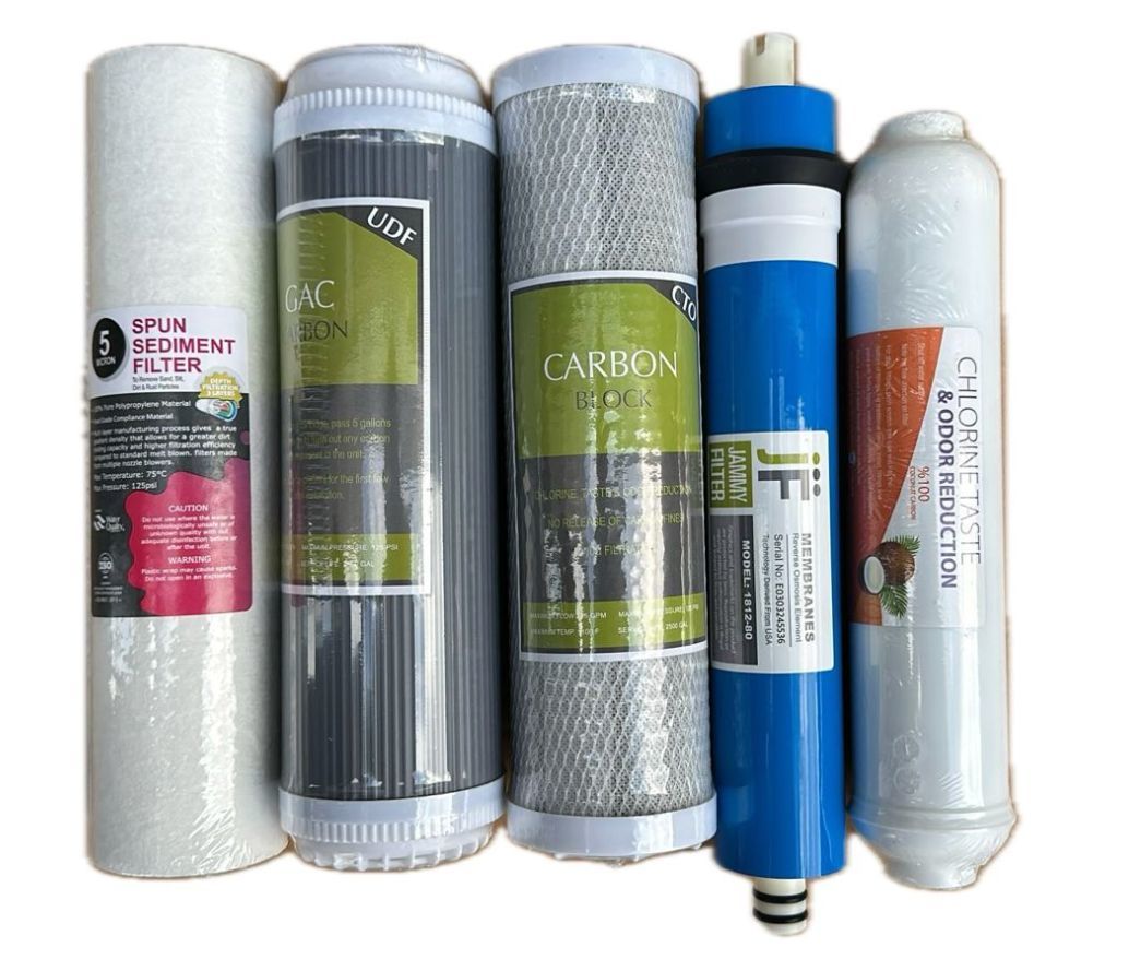 Esli Su Arıtma Filtre Seti Beşli - Açık Modeller İçin