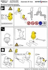 Spirotop  Otomatik Özel Purjör 1/2'' - 1 Kutu - 12 Adet