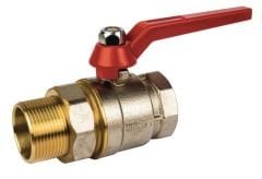 Mirox Rekorlu Küresel Vana Pirinç - 1½'' - DN40