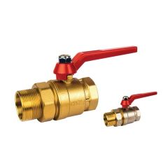 Mirox Rekorlu Küresel Vana Pirinç - 1½'' - DN40