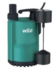 Wilo Drain Compact 13.8- Drenaj Pompası - Az kirli sular için - Asansör Flatörlü - 0,5 HP