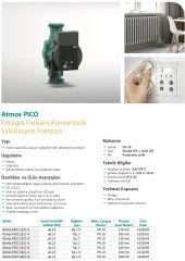 Wilo Atmos Pico 25/1-6 Sir. Pompası -130 mm- 1''